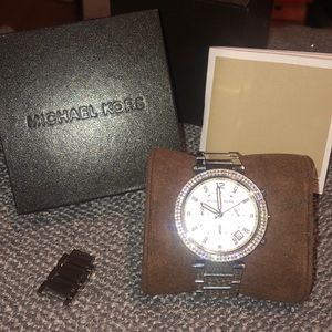 Michael Kors Parker Stainless Steel Watch